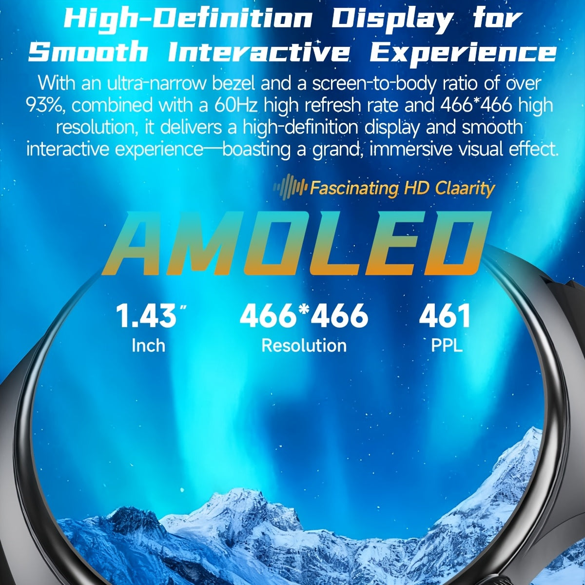 2026 New Healthy Sports Smart Watch, 5.3 Wireless Call | Multi-Sports Mode | Menstrual Period And Weather Forecast | Voice Assistant\u002F Emergency Help | Fitness Tracking | Remote Monitoring | Unisex | Suitable for Iphone And Android