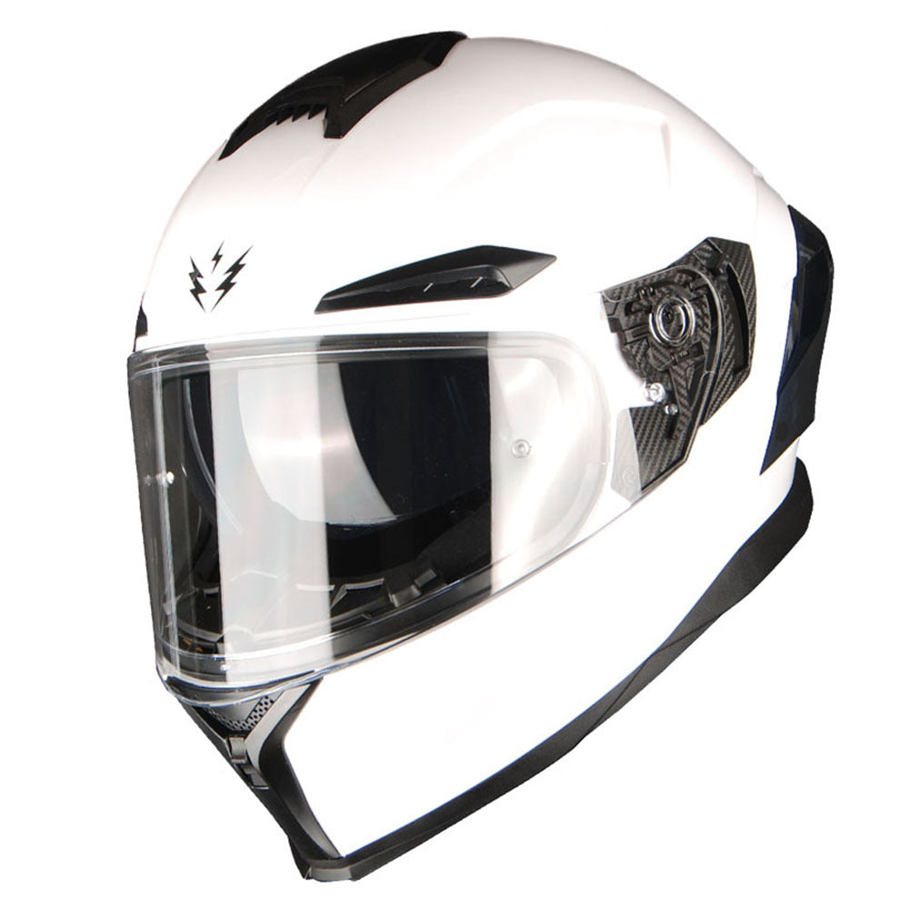 Motorcycle Full Face Helmet DOT Adults Street Bike Dual Visor Sun Inner Shield Anti Fog Pinlock Shield HJAH15