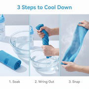 ⏰Last Day Buy 1 Get 1 Free❄💦Cold Sweat Towel You Can Use Anywhere, Anytime! Reusable Soft Absorbent Cooling Portable 2