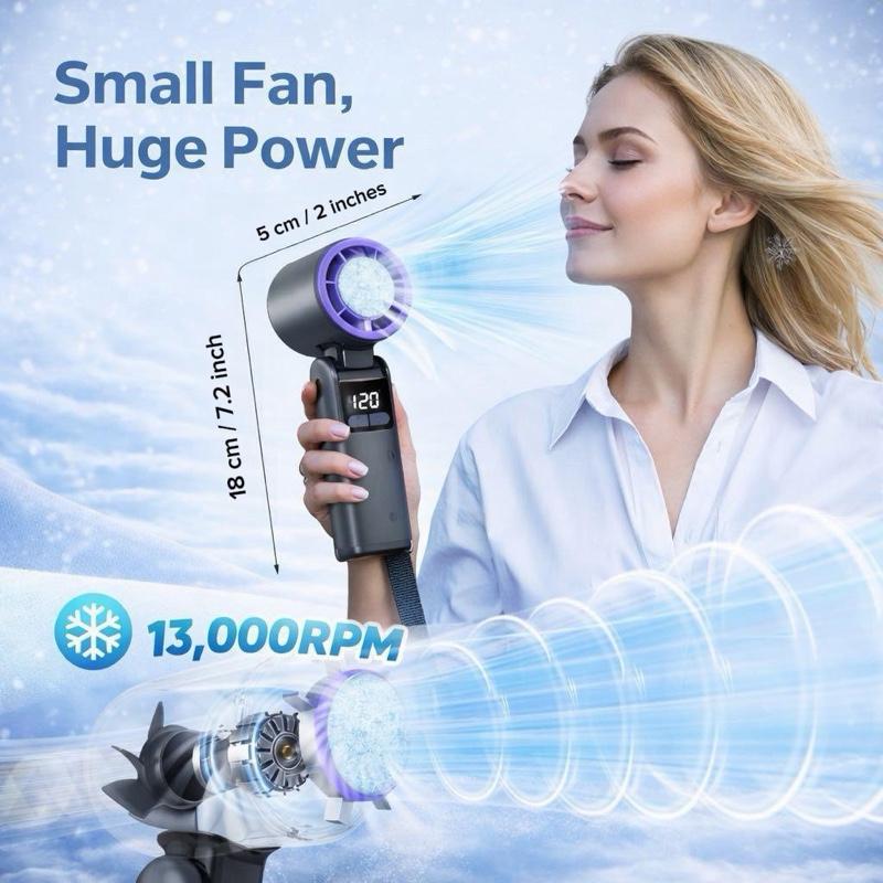 🏆LAST DAY SALE ONLY$14.99!!🌬️ ArcticBreeze Portable Ice-Cool Fan – Built-in Chill Plate 🧊Ultra-Quiet🔇Long-Lasting Battery🔋Instant Cooling Anywhere!