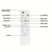 ⏰LAST DAY SALE ONLY $21.99 with Socket!!🎁🔥SmartBreez™ PRO 40W LED Ceiling Fan Light – 20.5” Ultra-Quiet with Remote 🎯 | E27 + FREE B22 Adapter 🔌 | For Bedroom 😴, Kitchen 👩‍🍳 & Garage 🛠️