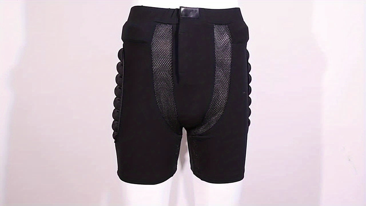 Men's Tight Protective Leggings, Thickened Padded Pants, for Outdoor Cycling Roller Skating Skiing, Fall Protection, 1pc