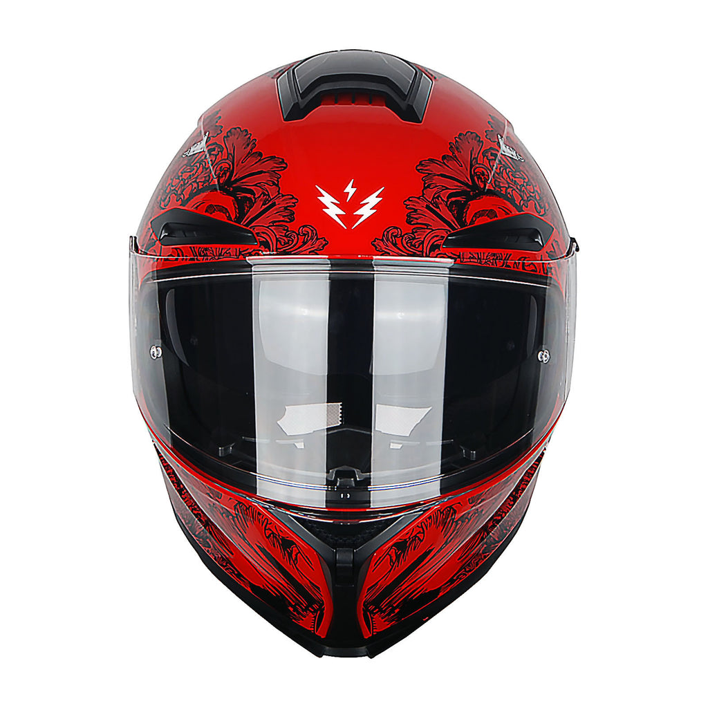 Motorcycle Full Face Helmet DOT Adults Street Bike Dual Visor Sun Inner Shield Anti Fog Pinlock Shield HJAH15