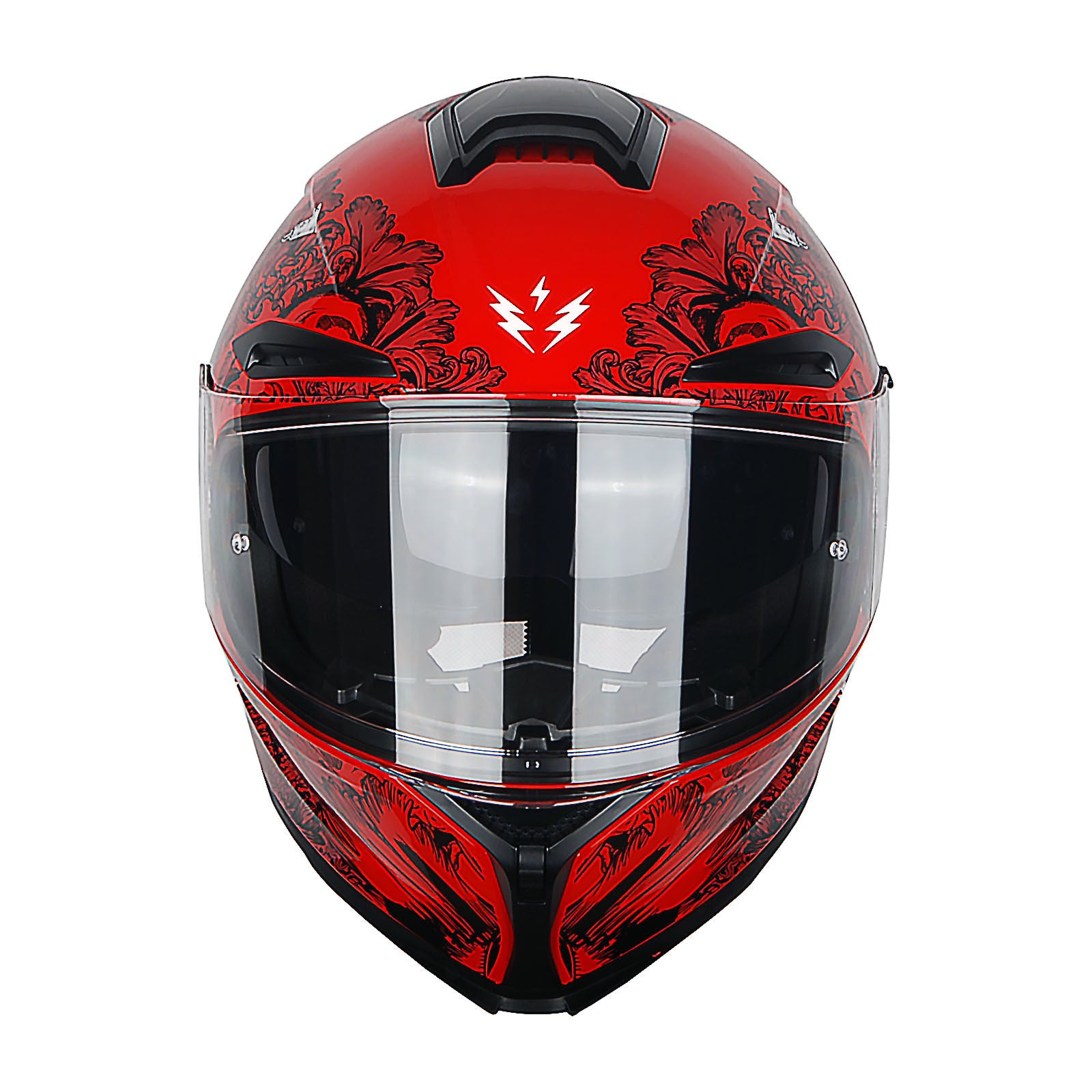 Motorcycle Full Face Helmet DOT Adults Street Bike Dual Visor Sun Inner Shield Anti Fog Pinlock Shield HJAH15