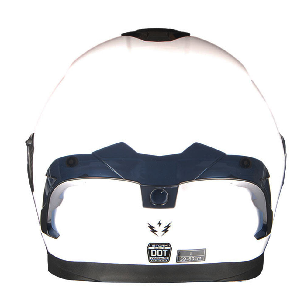 Motorcycle Full Face Helmet DOT Adults Street Bike Dual Visor Sun Inner Shield Anti Fog Pinlock Shield HJAH15