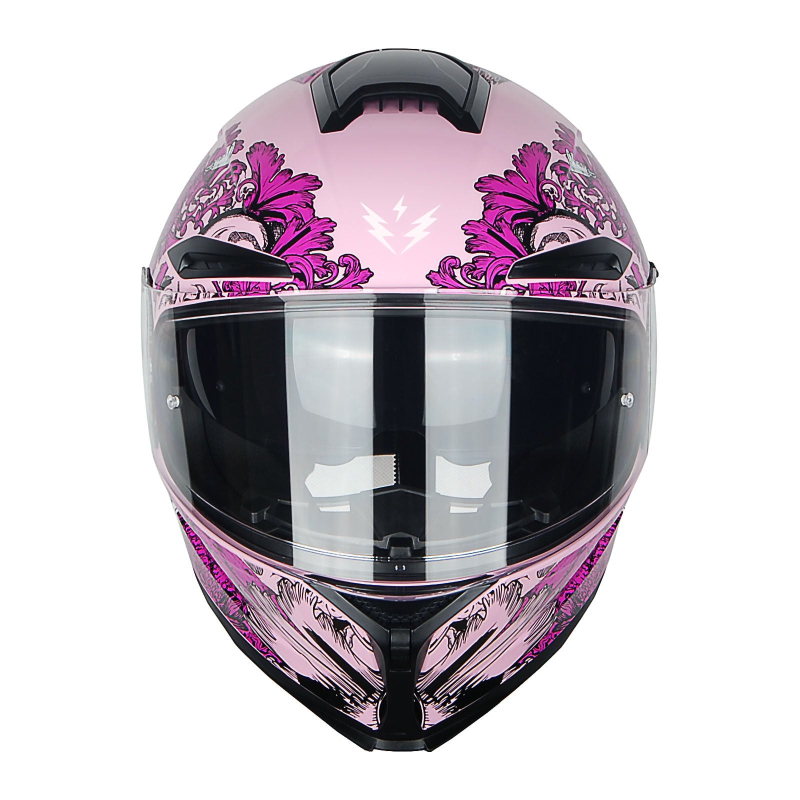 Motorcycle Full Face Helmet DOT Adults Street Bike Dual Visor Sun Inner Shield Anti Fog Pinlock Shield HJAH15