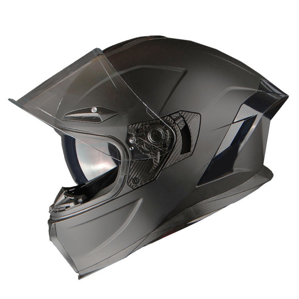 Motorcycle Full Face Helmet DOT Adults Street Bike Dual Visor Sun Inner Shield Anti Fog Pinlock Shield HJAH15