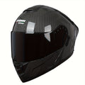 Modular Full-Face Motorcycle Helmet with a Flip-Up Feature And a Carbon Fiber Design