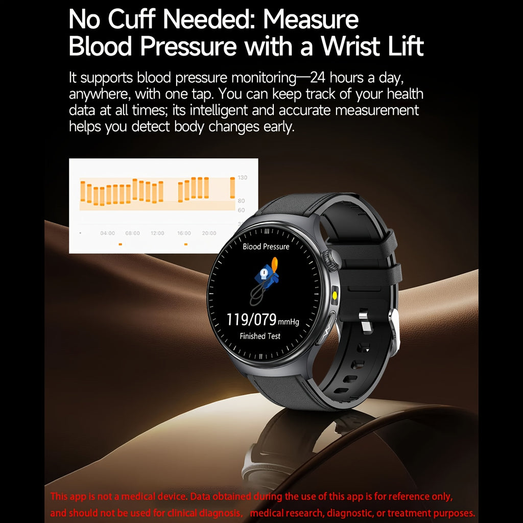 2026 New Healthy Sports Smart Watch, 5.3 Wireless Call | Multi-Sports Mode | Menstrual Period And Weather Forecast | Voice Assistant\u002F Emergency Help | Fitness Tracking | Remote Monitoring | Unisex | Suitable for Iphone And Android