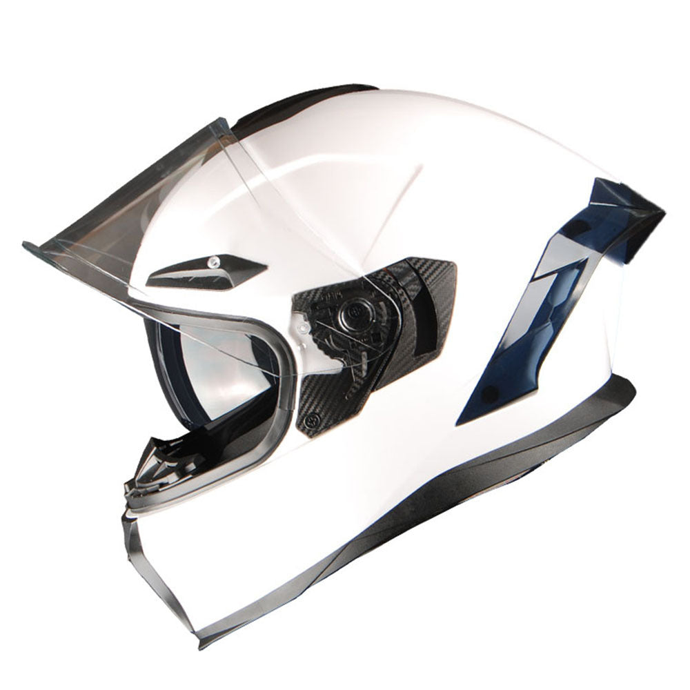 Motorcycle Full Face Helmet DOT Adults Street Bike Dual Visor Sun Inner Shield Anti Fog Pinlock Shield HJAH15