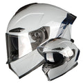 Motorcycle Full Face Helmet DOT Adults Street Bike Dual Visor Sun Inner Shield Anti Fog Pinlock Shield HJAH15