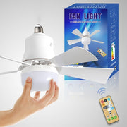 ⏰LAST DAY SALE ONLY $21.99 with Socket!!🎁🔥SmartBreez™ PRO 40W LED Ceiling Fan Light – 20.5” Ultra-Quiet with Remote 🎯 | E27 + FREE B22 Adapter 🔌 | For Bedroom 😴, Kitchen 👩‍🍳 & Garage 🛠️