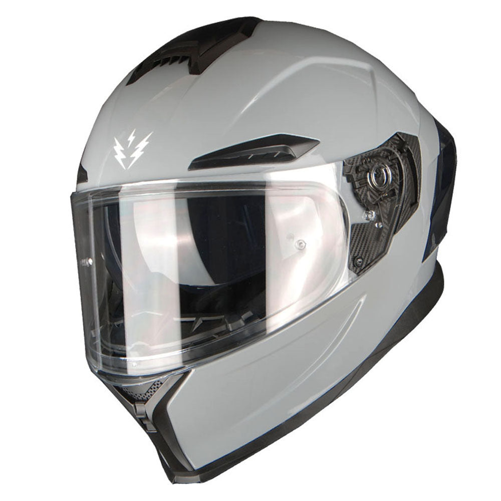 Motorcycle Full Face Helmet DOT Adults Street Bike Dual Visor Sun Inner Shield Anti Fog Pinlock Shield HJAH15