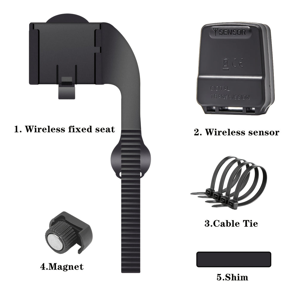 Intelligent Bicycle Computer Featuring Touch Control, 2.4-Inch LCD Display Speedometer for Bicycles, Versatile Cycle Computer Suitable for Road And Mountain Bikes, Odometer with Automatic Backlight, Ideal for Outdoor Cycling