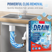 ✨  🚰 Pipe Unclogging Tablets – Fast-Acting Blockage Remover – Safe for pipes, removes hair & grease – no damage to plumbing 🔧