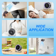 🌬️LAST DAY SALE ONLY $19.99!!🏆100-Speed Oscillating Fan – USB Rechargeable with LED Display, 120° Tilt & Quiet Operation | Up to 24H Runtime 🌿 Ideal for Heatwaves, Home, Office & Camping