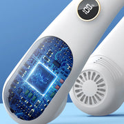 🏆LAST DAY SALE ONLY $19.99!!❄️Aerify™ 360° Airflow Neck Fan – Long-Lasting Battery 🔋, Hands-Free 🙌, Personal Cooler for Travel ✈️, Office 💼 & Summer Outdoors ☀️