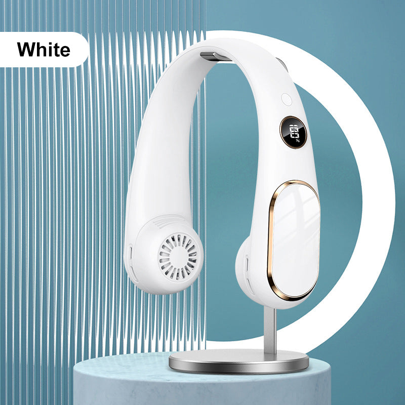 🏆LAST DAY SALE ONLY $19.99!!❄️Aerify™ 360° Airflow Neck Fan – Long-Lasting Battery 🔋, Hands-Free 🙌, Personal Cooler for Travel ✈️, Office 💼 & Summer Outdoors ☀️