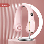 🏆LAST DAY SALE ONLY $19.99!!❄️Aerify™ 360° Airflow Neck Fan – Long-Lasting Battery 🔋, Hands-Free 🙌, Personal Cooler for Travel ✈️, Office 💼 & Summer Outdoors ☀️