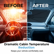 ⏳LAST DAY SALE 50% OFF🔥ShadeGo™ Car Windshield Sun Shade – Foldable, Heat-Blocking ☀️ | Keeps Interior Cool ❄️🚗 | UV Protection 🛡️ | Universal Fit for All Vehicles ✅ | Easy Storage & Travel Ready 🎒