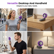 🏆LAST DAY SALE ONLY$14.99!!🌬️ ArcticBreeze Portable Ice-Cool Fan – Built-in Chill Plate 🧊Ultra-Quiet🔇Long-Lasting Battery🔋Instant Cooling Anywhere!